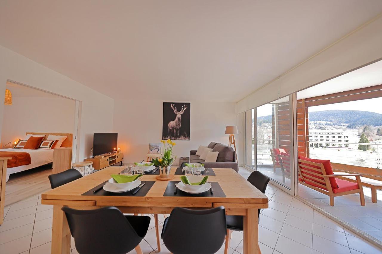 Le Panoramic - Vue Exceptionnelle Apartment Gerardmer Luaran gambar