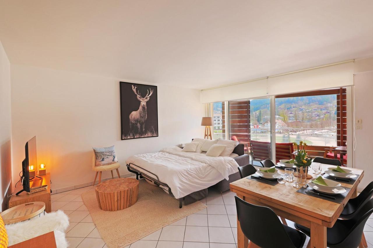Le Panoramic - Vue Exceptionnelle Apartment Gerardmer Luaran gambar